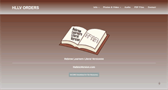 Desktop Screenshot of halleluversion.com